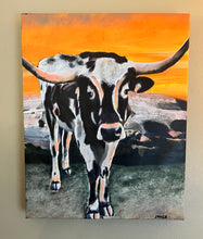 Load image into Gallery viewer, TX Longhorn at Enchanted Rock Signed Original