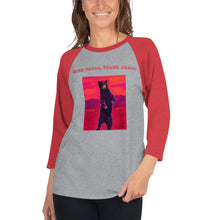 Load image into Gallery viewer, Hike Texas, Fewer Bears 3/4 sleeve raglan shirt