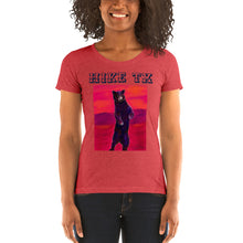 Load image into Gallery viewer, HIKE TX BEAR Ladies' short sleeve t-shirt