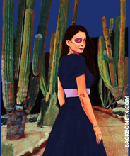 Load image into Gallery viewer, Lady Saguaro 18” x 24” Canvas
