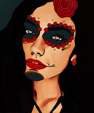 Load image into Gallery viewer, Day of the Dead 8 x 10 Print (New Version)
