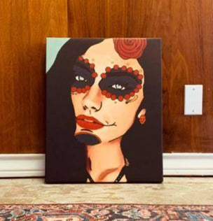 Day of the Dead Original Canvas