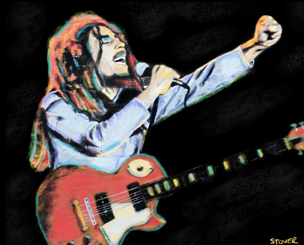 Bob Marley - Mankind 30” x 40”