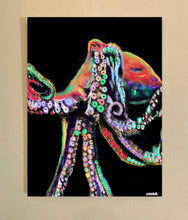 Load image into Gallery viewer, Octopus 18” x 24” Signed Original
