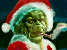 Load image into Gallery viewer, Grinch by Stover 18” x 24” Canvas Print
