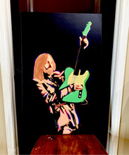 Load image into Gallery viewer, Tom Petty Neon 36&quot; x 24&quot; Canvas Print
