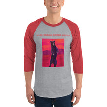 Load image into Gallery viewer, Hike Texas, Fewer Bears 3/4 sleeve raglan shirt
