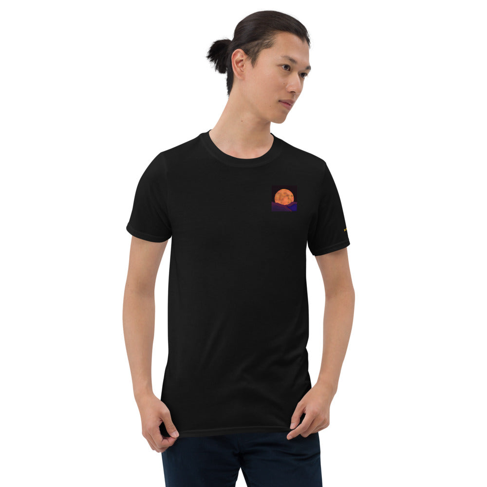 TX Orange Moon Short-Sleeve Unisex T-Shirt