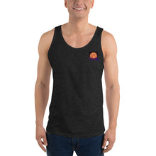 Load image into Gallery viewer, TX ORANGE MOON Unisex Tank Top
