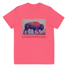 Load image into Gallery viewer, Branded Bison Youth jersey t-shirt
