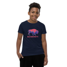 Load image into Gallery viewer, Youth Bison Staple Short Sleeve T-Shirt
