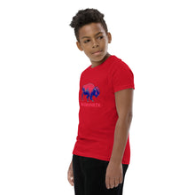 Load image into Gallery viewer, Youth Bison Staple Short Sleeve T-Shirt
